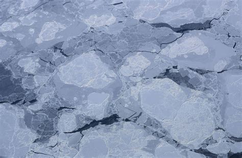 Picture Birds Eye View Shows Effects Of Melting Arctic