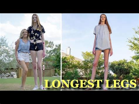 Texan Woman Has Longest Legs In The World Measuring 4ft 5inch In Austin