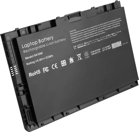New Bt04xl 148v 52wh Notebook Battery Fit Hp Elitebook
