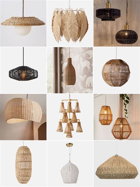 Add Drama To Your Home With Woven And Rattan Lighting