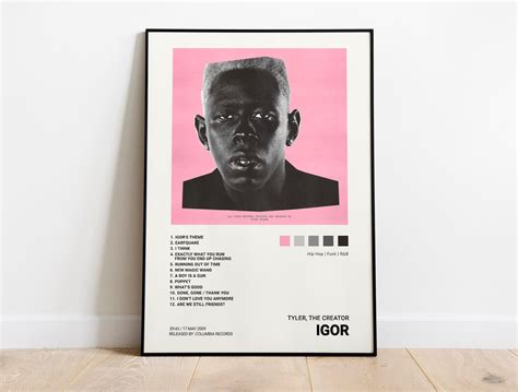 Tyler The Creator Igor Album Cover Poster Architeg Prints