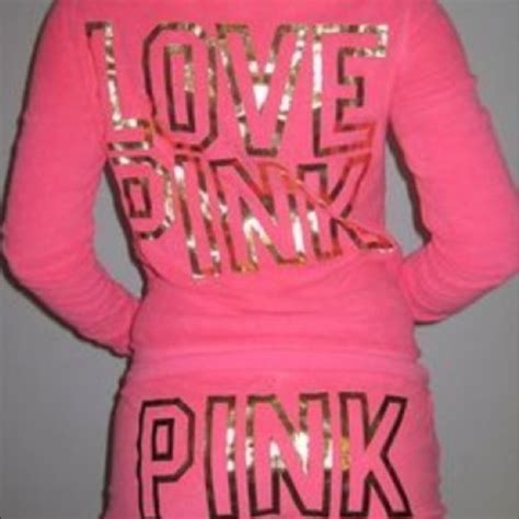 Pink Victorias Secret Jackets And Coats Love Pink Outfit Poshmark