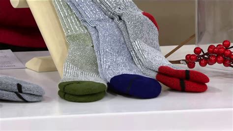 Washing merino wool socks the woolmark company : Catawba Set of 3 Merino Wool Blend Boot Socks on QVC - YouTube
