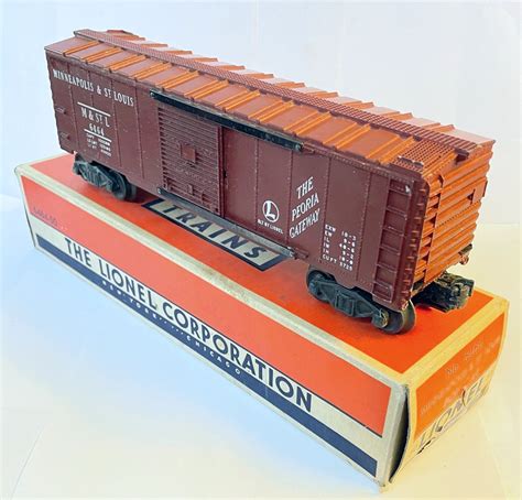 Clean Boxed Lionel 6464 50 Mandstl Boxcar — Tobias Toys And Trains