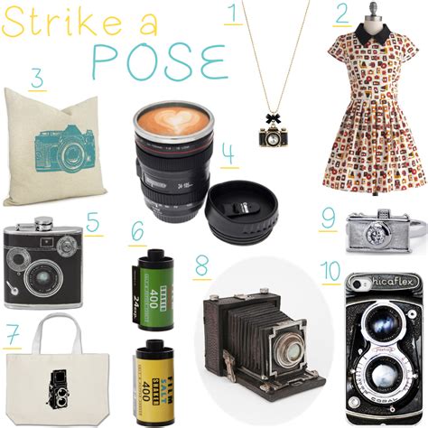Gifts with attitude · fun & affordable · build your own 10 Gift Ideas for the Photographer