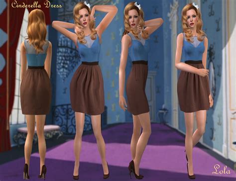 The Sims Resource Cinderella Servant Inspired Dress