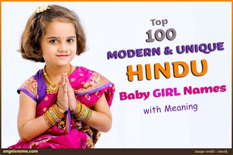 Top 100 Modern And Unique Hindu Baby Girl Names