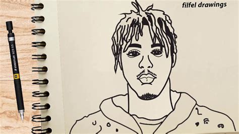 Pencil Drawing Juice Wrld Drawing Sketches Dibujos Painting Ideas How To Draw A Boy