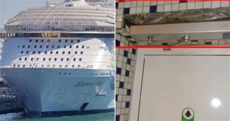 passenger arrested after hidden camera found in cruise ship bathroom flipboard