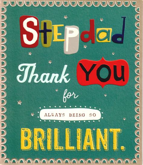 stepdad thank you brilliant father s day card step dad cards love kates
