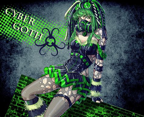 cyber goth chic Cyber gótico fan Art 40042441 fanpop