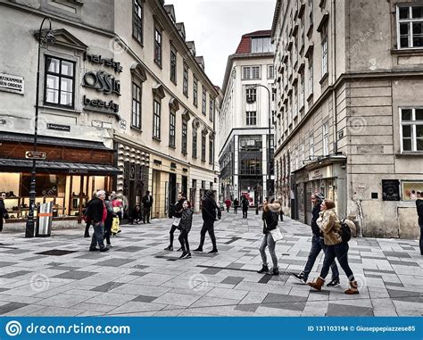 View Of The Streets Of Vienna Editorial Stock Image Image Of Culture