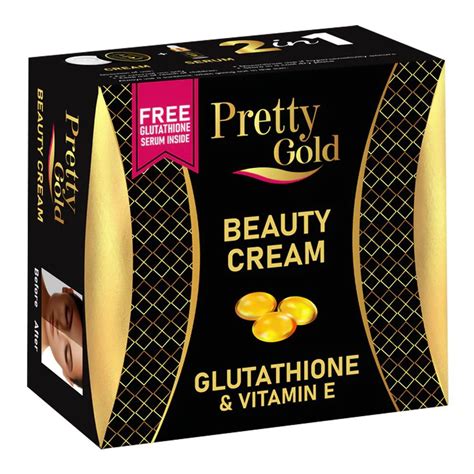 Buy Skin Care Pretty Gold Beauty Cream 20g Online At Special Price In