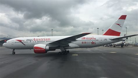 Austrian Airlines Launches Viennahong Kong Service Business