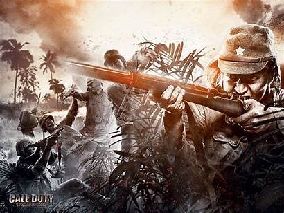 Duty Call War Wallpapers Zombies Ww2 Desktop