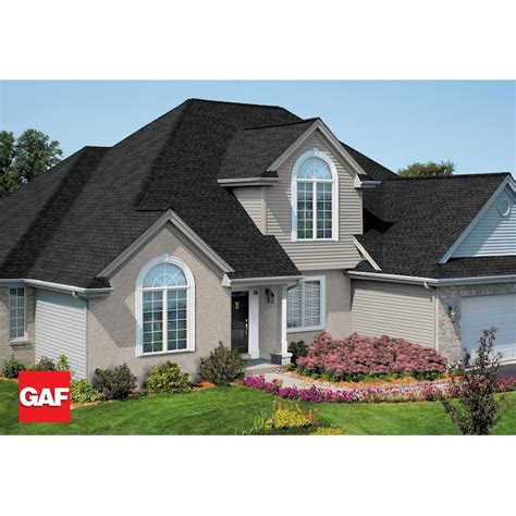 Gaf Timberline Hdz Charcoal Laminated Architectural Roof Shingles 33