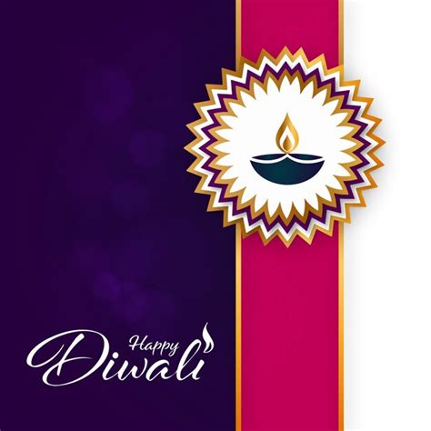 Premium Vector Happy Diwali Corporate Card Design Background