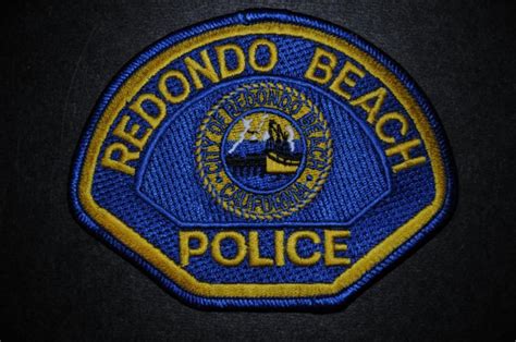 Redondo Beach Police Patch Los Angeles California Police Police