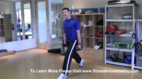 Learn How To Properly Perform A Stationary Lunge Youtube