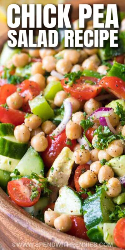 Chickpea Salad Spend With Pennies
