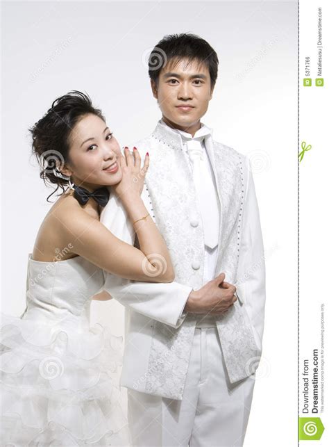 Chinese Couple Stock Photo Image Of Celebration Green 5371766
