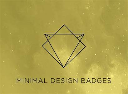 Minimal Badges Vector Psd Designs Icons Modern