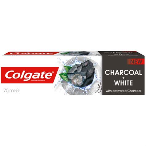 colgate natural extract charcoal toothpaste 75ml wilko