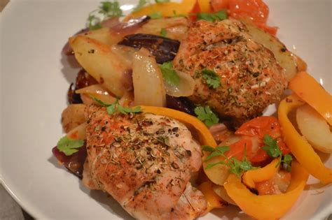 Hairy Dieters Recipe Spanish Chicken Tray Bake Gingey Bites