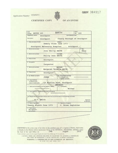 Birth Certificate Templates Word Pdf Templatelab