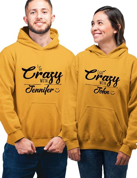 Pin By Sweet N Citrus On Personalized Couple Hoodies Couples Hoodies Custom Hoodies Hoodies