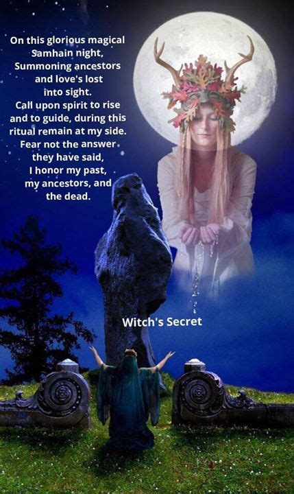 Ancestor Summoning Wiccan Magick Blessed Samhain Black Magic For