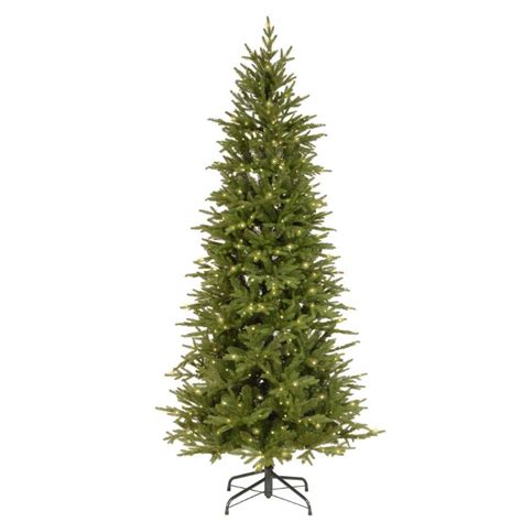 75ft Pre Lit Bedminster Spruce Slim Feel Real Artificial Christmas