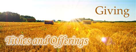 God is saying that the tithe actually belongs to him. Tithes and Offerings - Clayfield Church | MySDARM