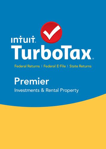 Best Buy Intuit Turbotax Premier Federal And State Returns Federal E