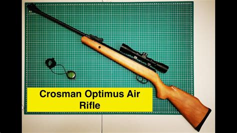 Crosman Optimus Air Rifle Unboxing Scope Mounting