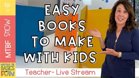 Making Books With Kids Youtube