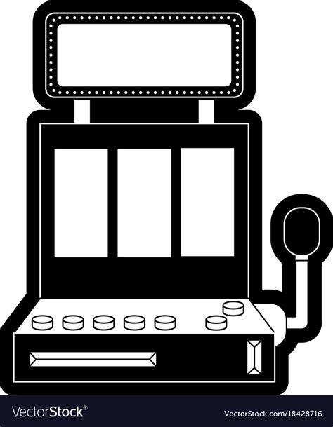 Slot Machine Clipart Black And White 10 Free Cliparts Download Images