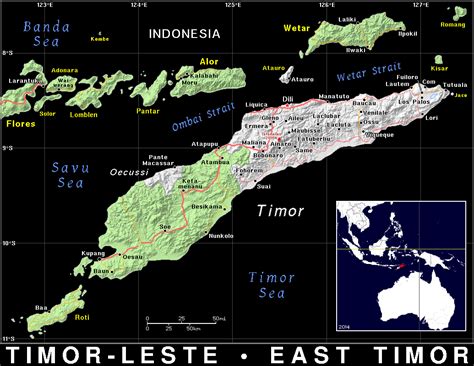 Tl Timor Leste East Timor Public Domain Maps By Pat The Free
