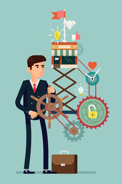 Effective management in business expansion concept 628325 Vector Art at ...