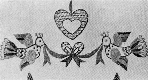 1950s Swedish Embroidery Birds Elizabethcake Flickr