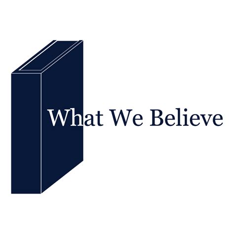 What We Believe The Masters Community Church