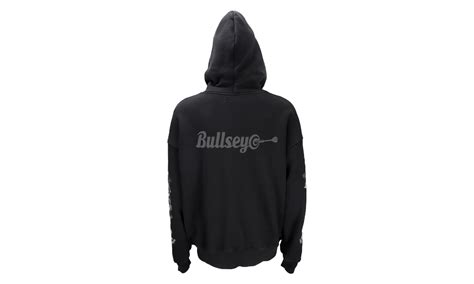 amiri black bones zip up hoodie preowned bullseyesb bullseye sneaker boutique