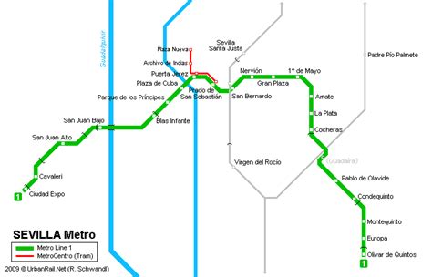 Plan De Metro Seville Subway Application