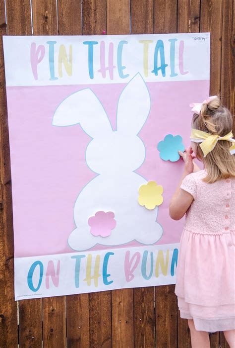 Pin The Tail On The Rabbit Printable