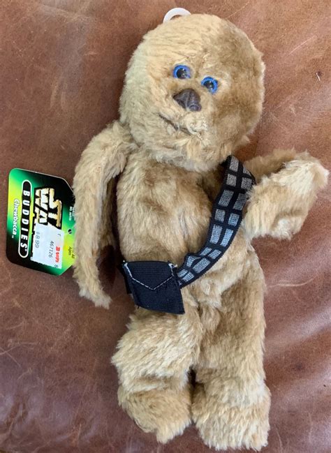 Star Wars Buddies Chewbacca 1997 Beanie Mwt Etsy