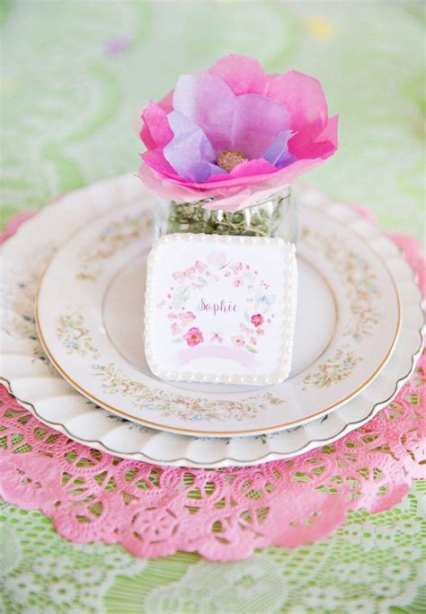 Magical And Elegant Butterfly Garden Tea Party Hostess With The