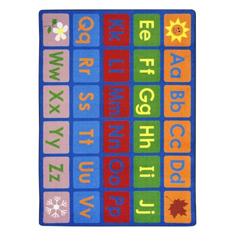 Joy Carpets Any Day Alphabet Classroom Rug Primary