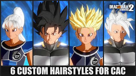 6 New Hairstyles For Cac 2018 Dragon Ball Xenoverse 2