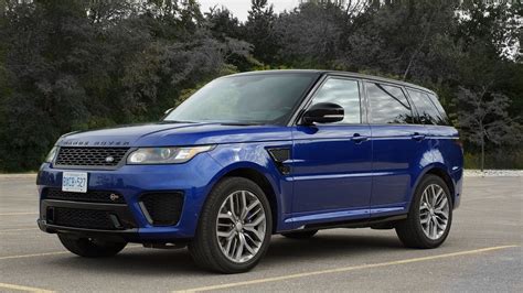Fuel mileage is fantastic for a premium suv. 2016 Range Rover Sport SVR - Review - YouTube