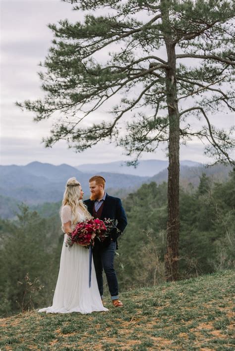 Smoky Mountain Wedding In The Great Smoky Mountains National Park At